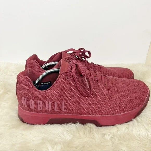 Nobull Red Gum Trainer Sneakers Mens Size 14